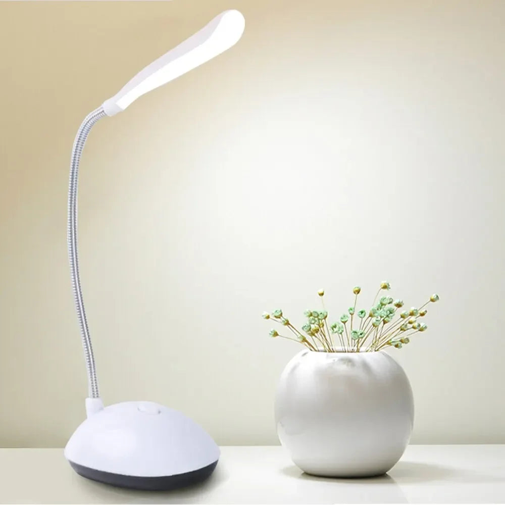 GGbingo LED Desk Table Reading Lamp For Study Eye Protection Lamp AAA Battery Powered Lamp Folding Creative Night Light