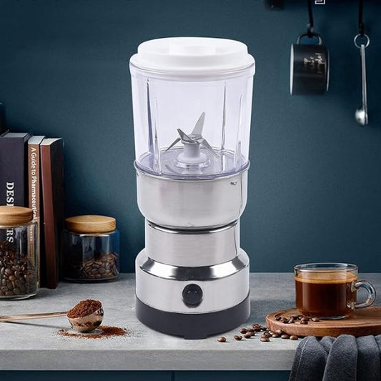 2-in-1 Coffee & Juice Blender, Grinder for Beans, Spices, and More"