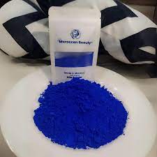 Original Moroccan Blue Nila Powder For Skin Whitening - 50g