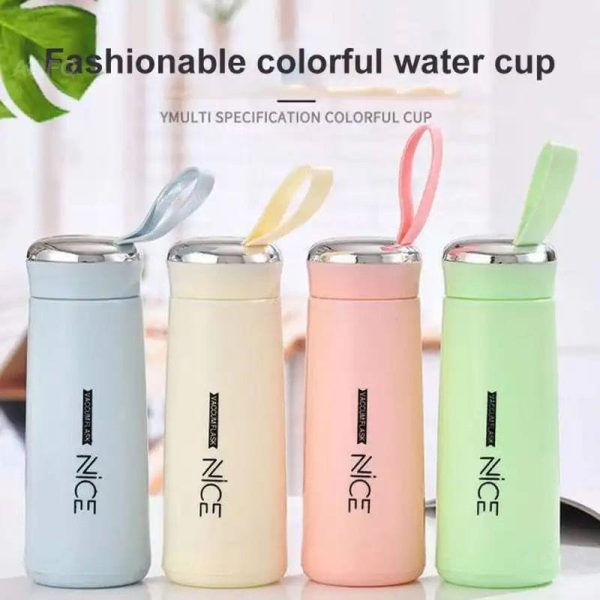 "400ml Mini Flask – Vacuum Insulated, Colorful, For Hot & Cold Drinks"