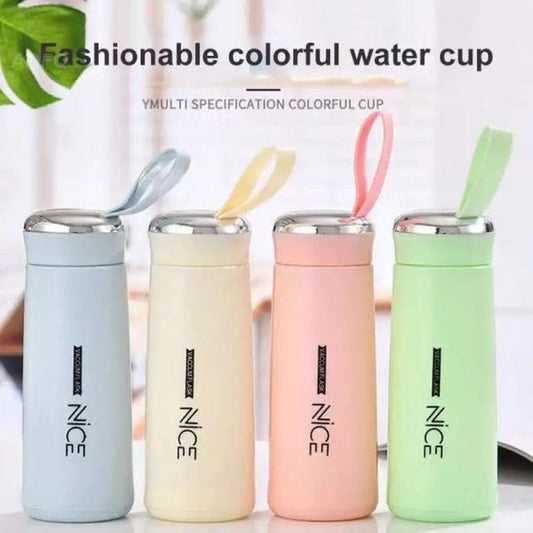 "400ml Mini Flask – Vacuum Insulated, Colorful, For Hot & Cold Drinks"
