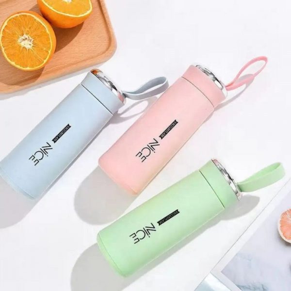 "400ml Mini Flask – Vacuum Insulated, Colorful, For Hot & Cold Drinks"